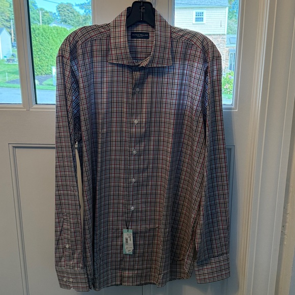 Peter Millar Dress Shirt Men’s Large - Picture 1 of 6